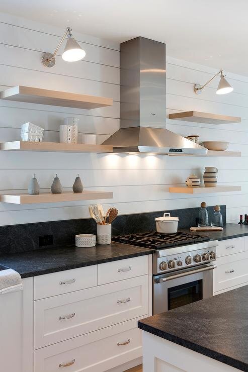 Using Floating Shelves In An Open, Strong Floating Shelves For Kitchen