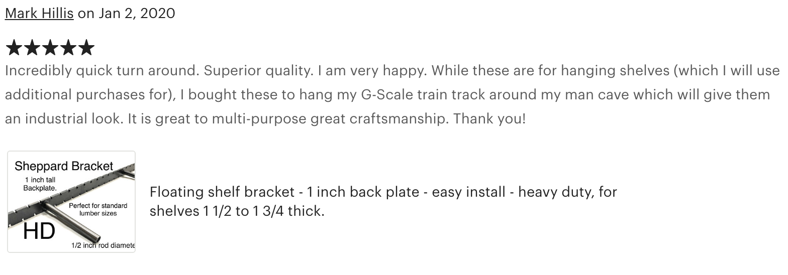 Floating Shelf Brackets Review - Sheppard Brackets Floating Shelf Brackets