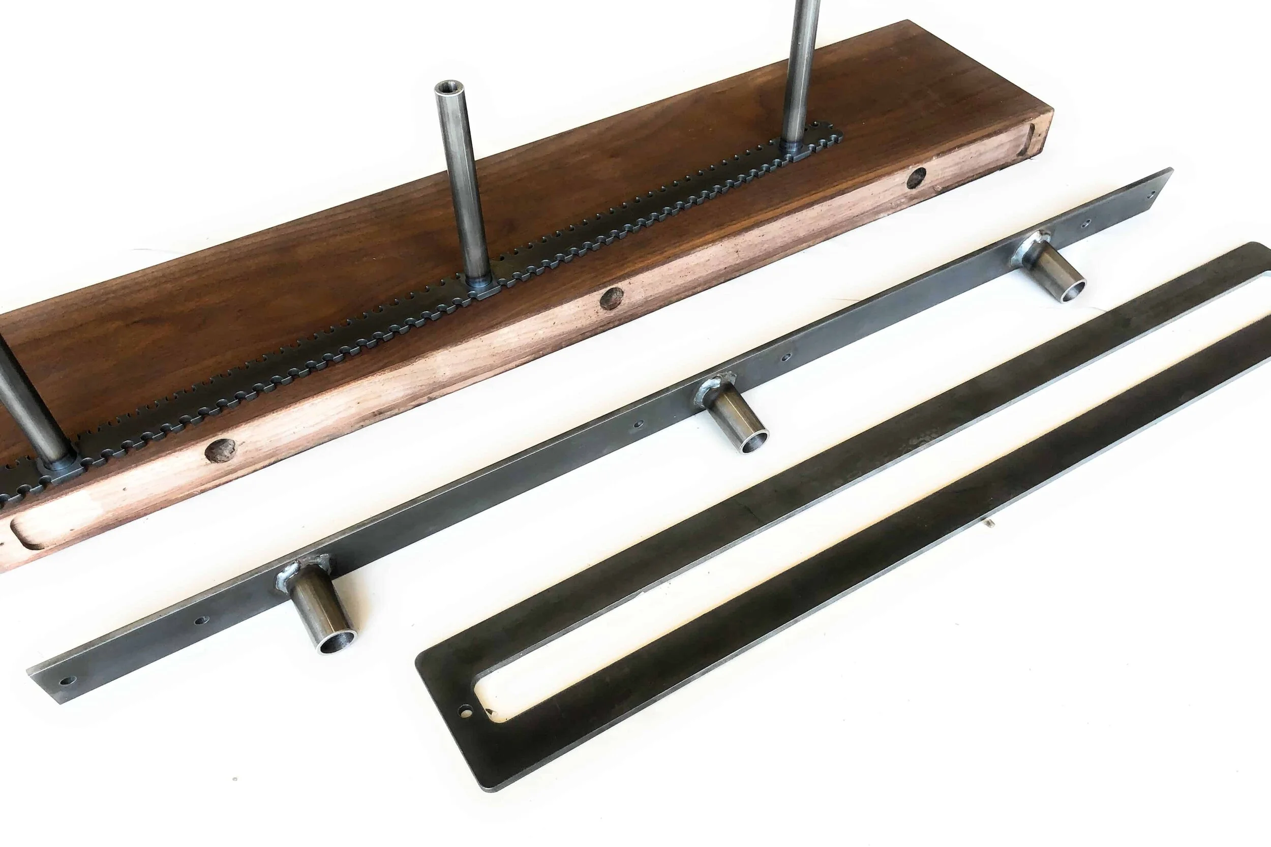 Prepared Floating Shelf and Shelf Tooling Kit with Floating Shelf Bracket