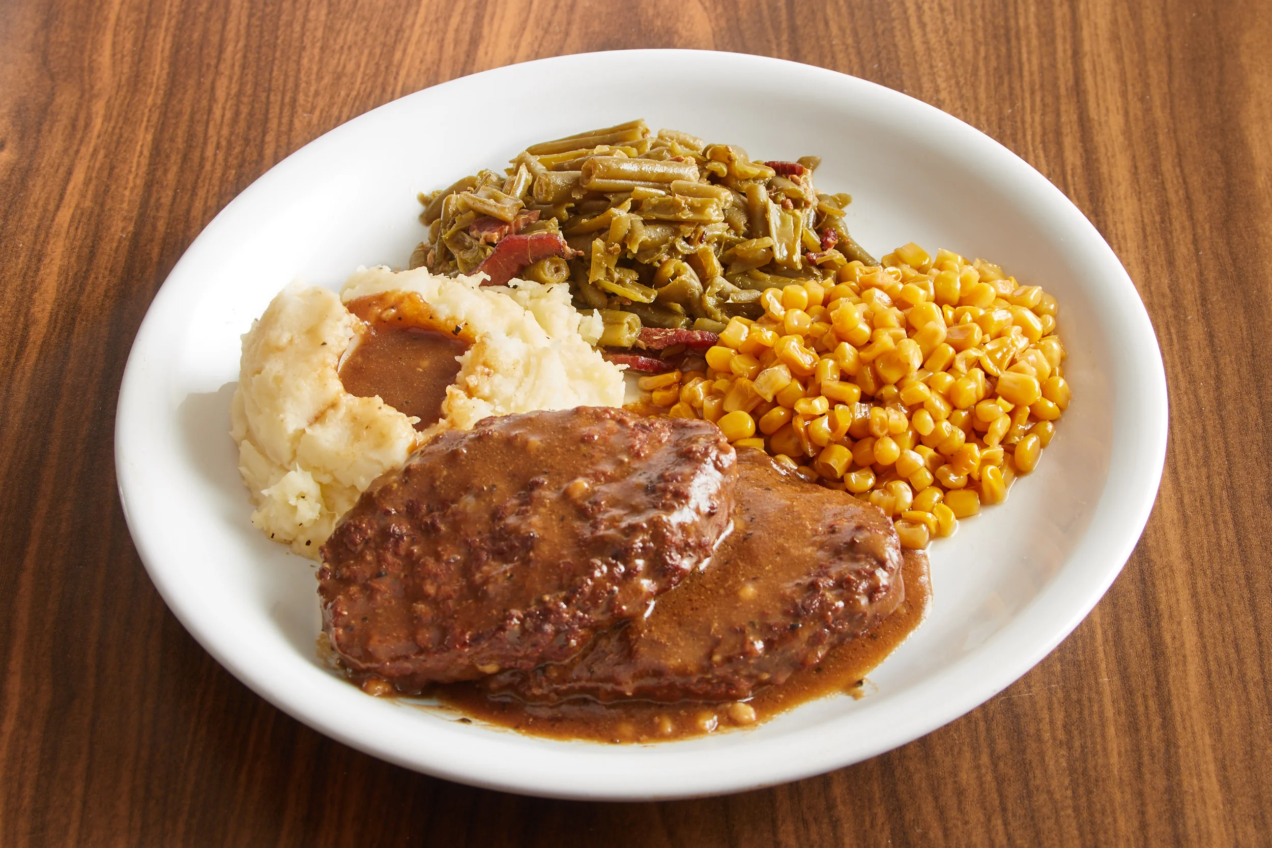 Salisbury Pepper Steak Dinner
