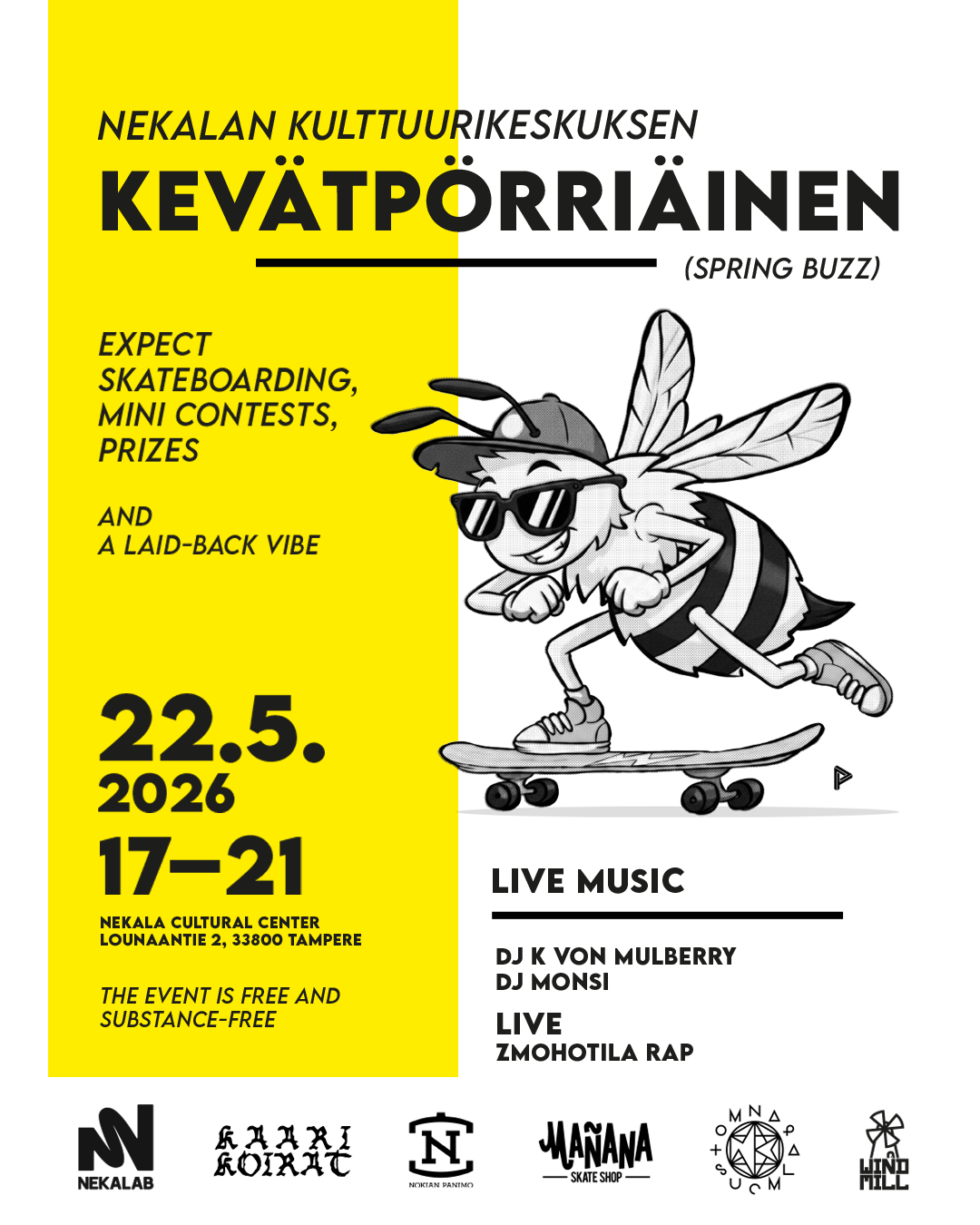 Nekalan kulttuurikeskuksen KEVÄTPÖRRIÄINEN
