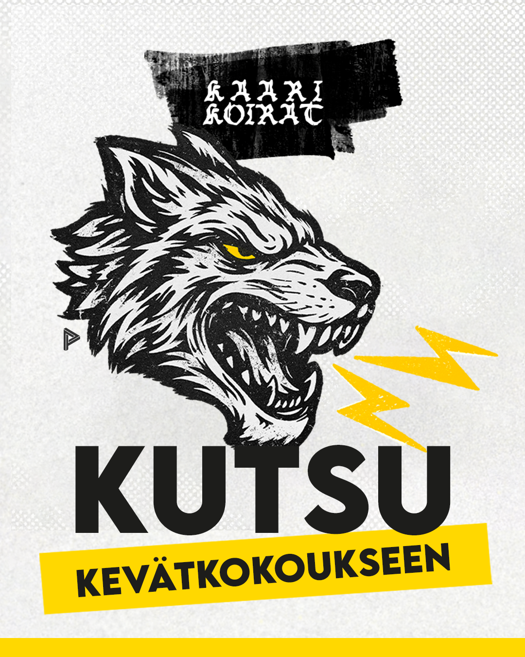 Pirkanmaan Kaarikoirat Ry Kevätkokous la 9.5.2026 klo 18-23, Tahmelan huvila