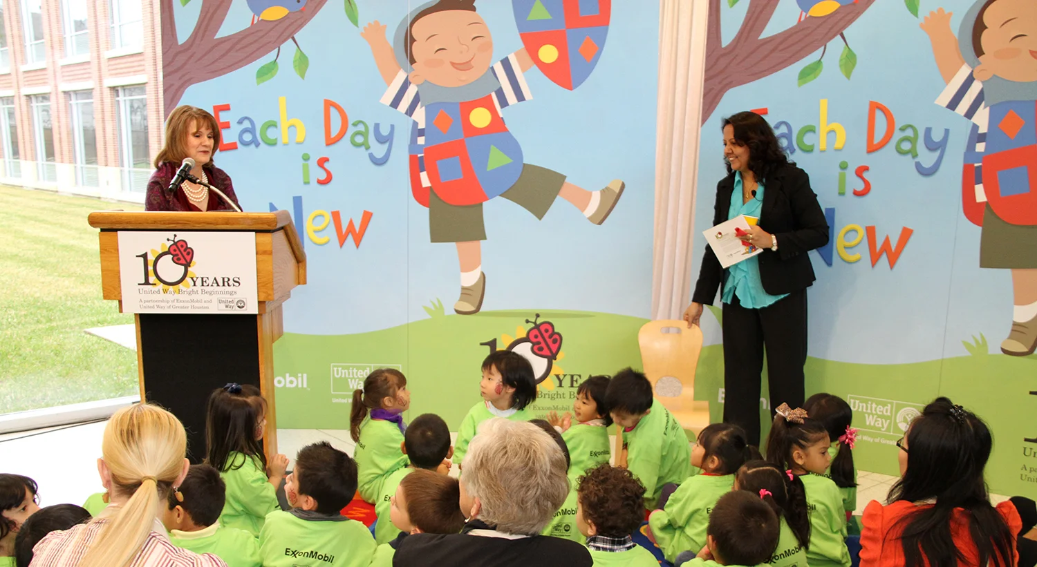  Book reading was part of the 10th anniversary celebration 