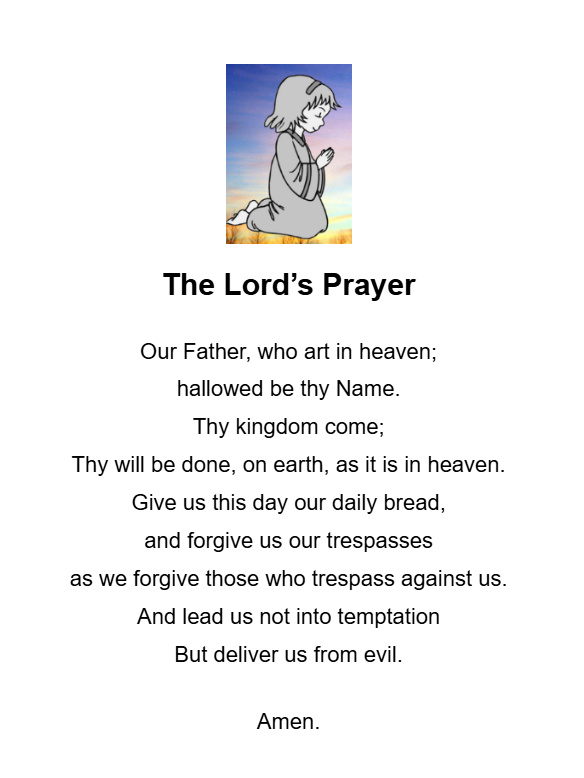 The Lord's Prayer