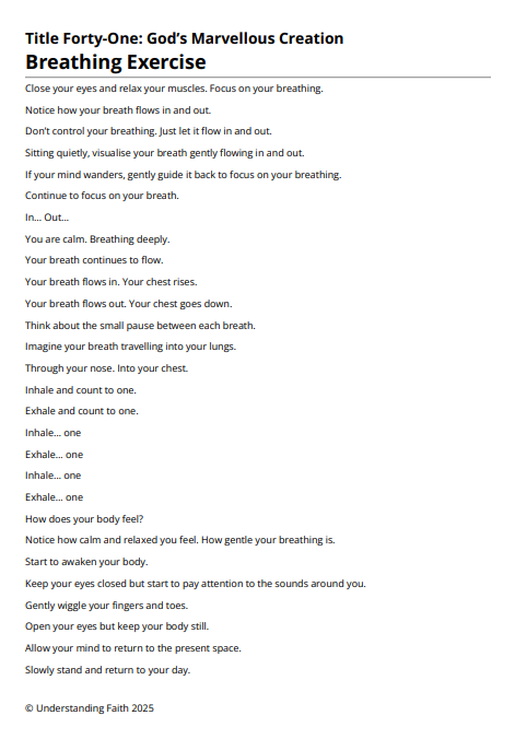 2B4 Breathing Exercise PRINTABLE