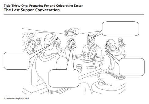 2B8 The Last Supper Conversation