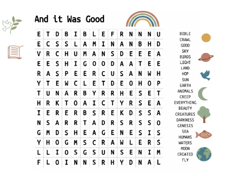 2B1 And It Was Good CANVA PRINTABLE