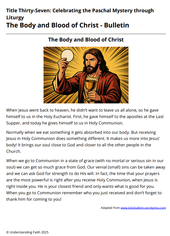 2B19 The Body and Blood of Christ