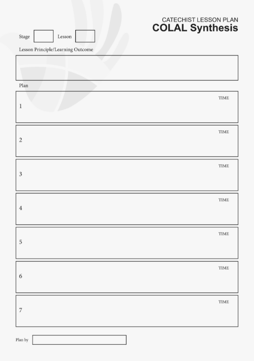 Lesson Planning Page