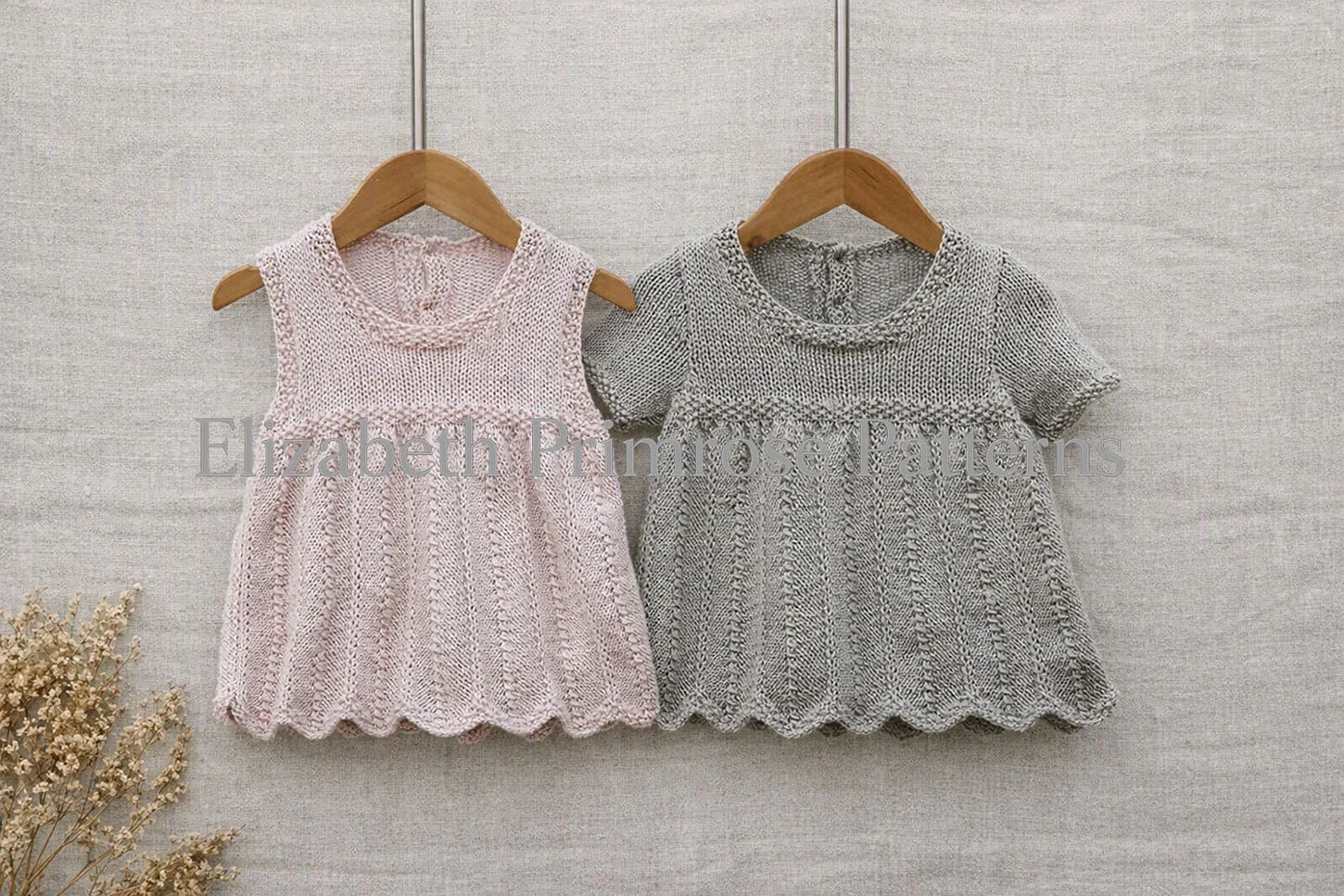 Children's Wavy Edge Dresses