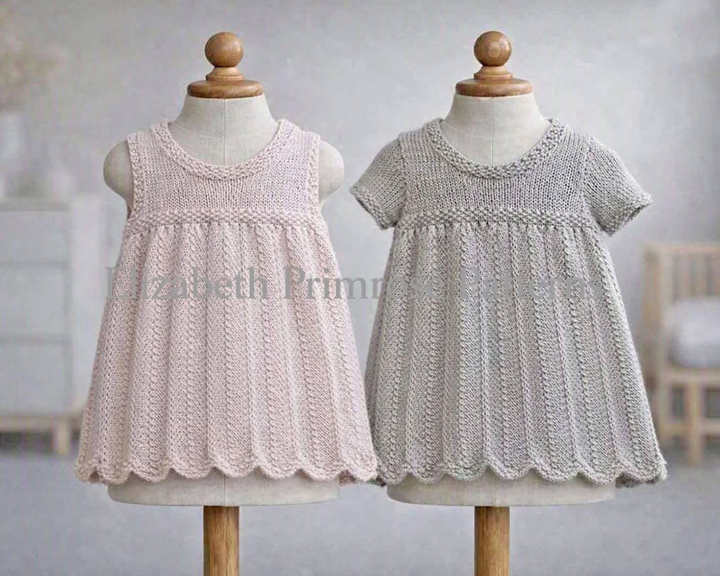 Chevron Wave Hem Dresses