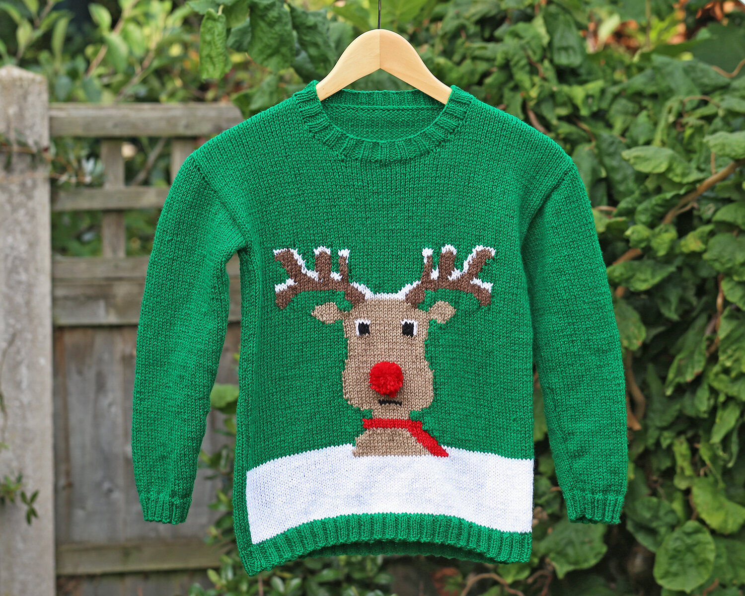 Kid's Santa & Reinder Sweater