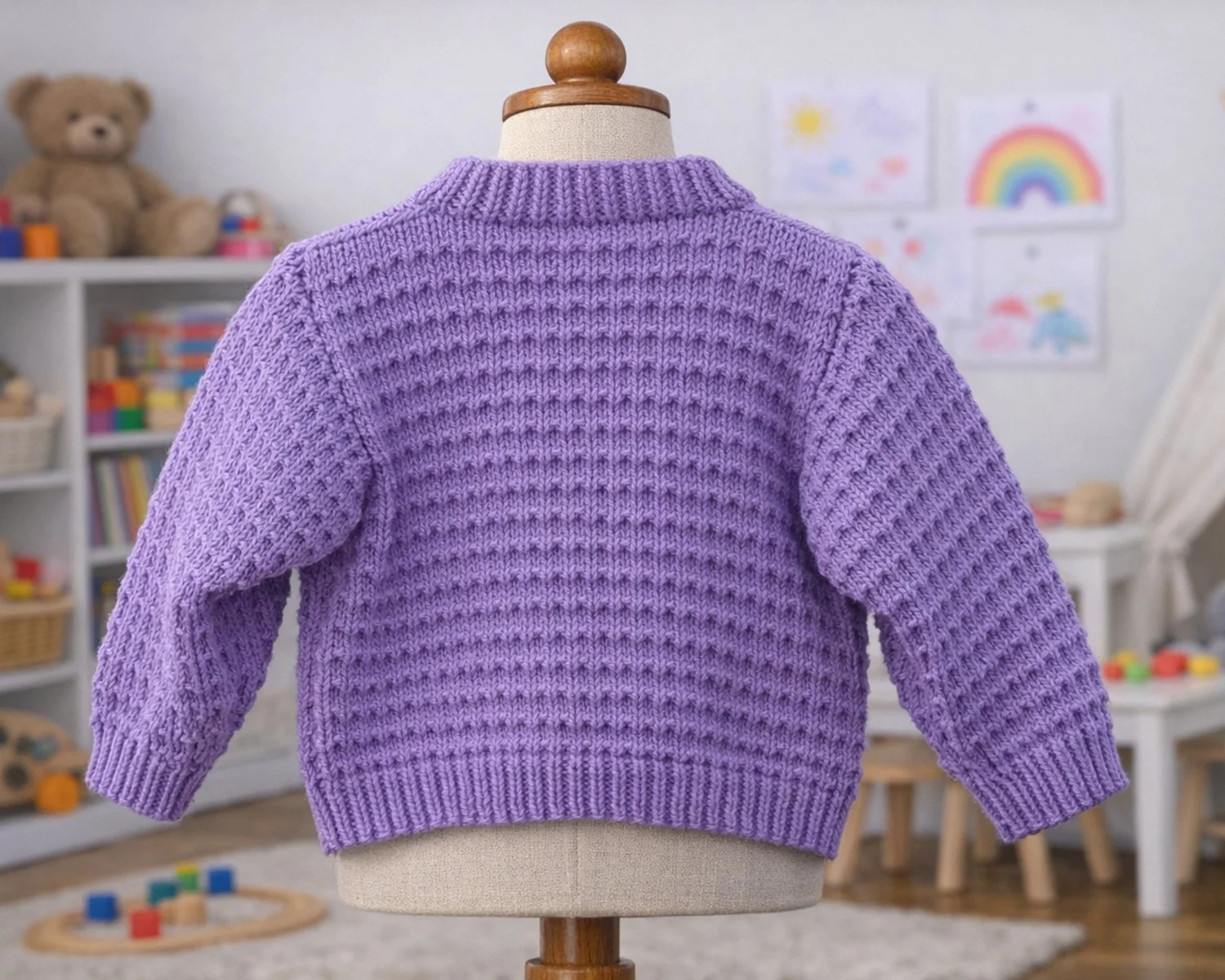 P158 Back of children's cardigan.jpg