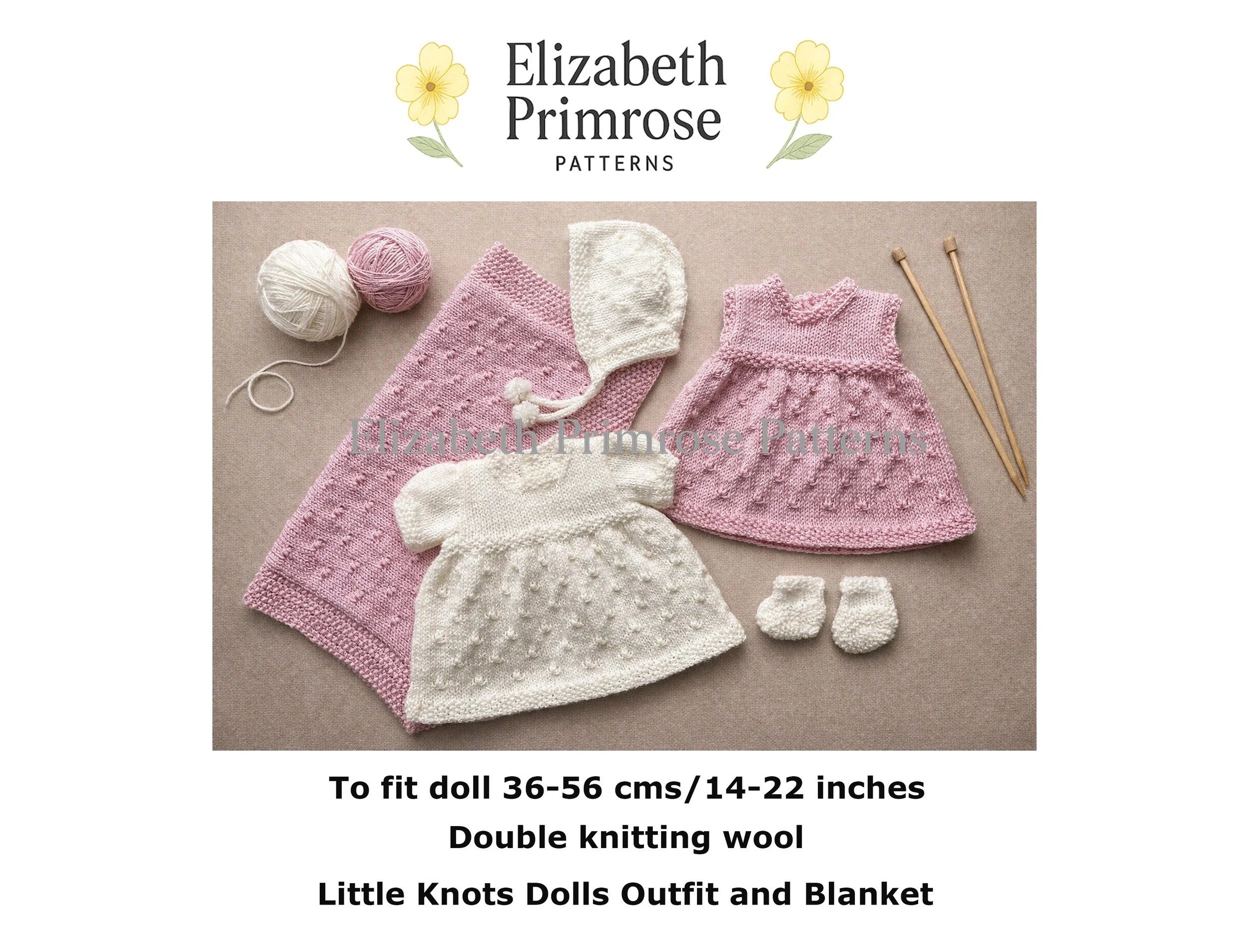 Little Knots Set Knitting Pattern P179