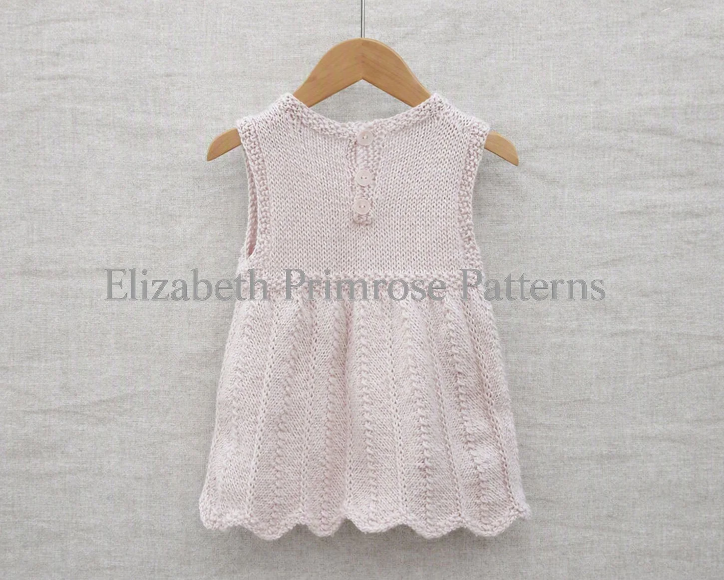 Back view of Sleeveless Dress