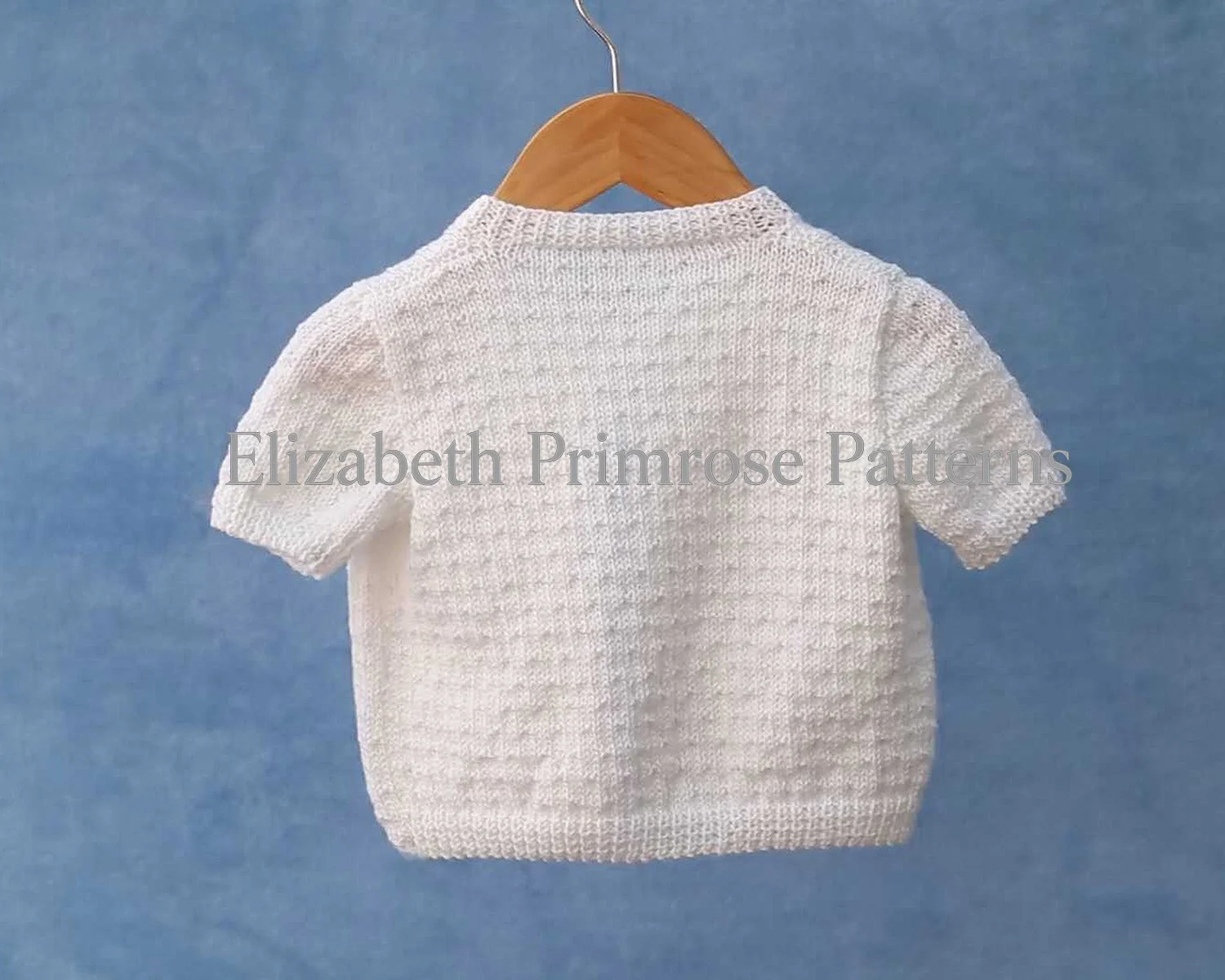 P159 Back of White Short Sleeved Cardi.jpg