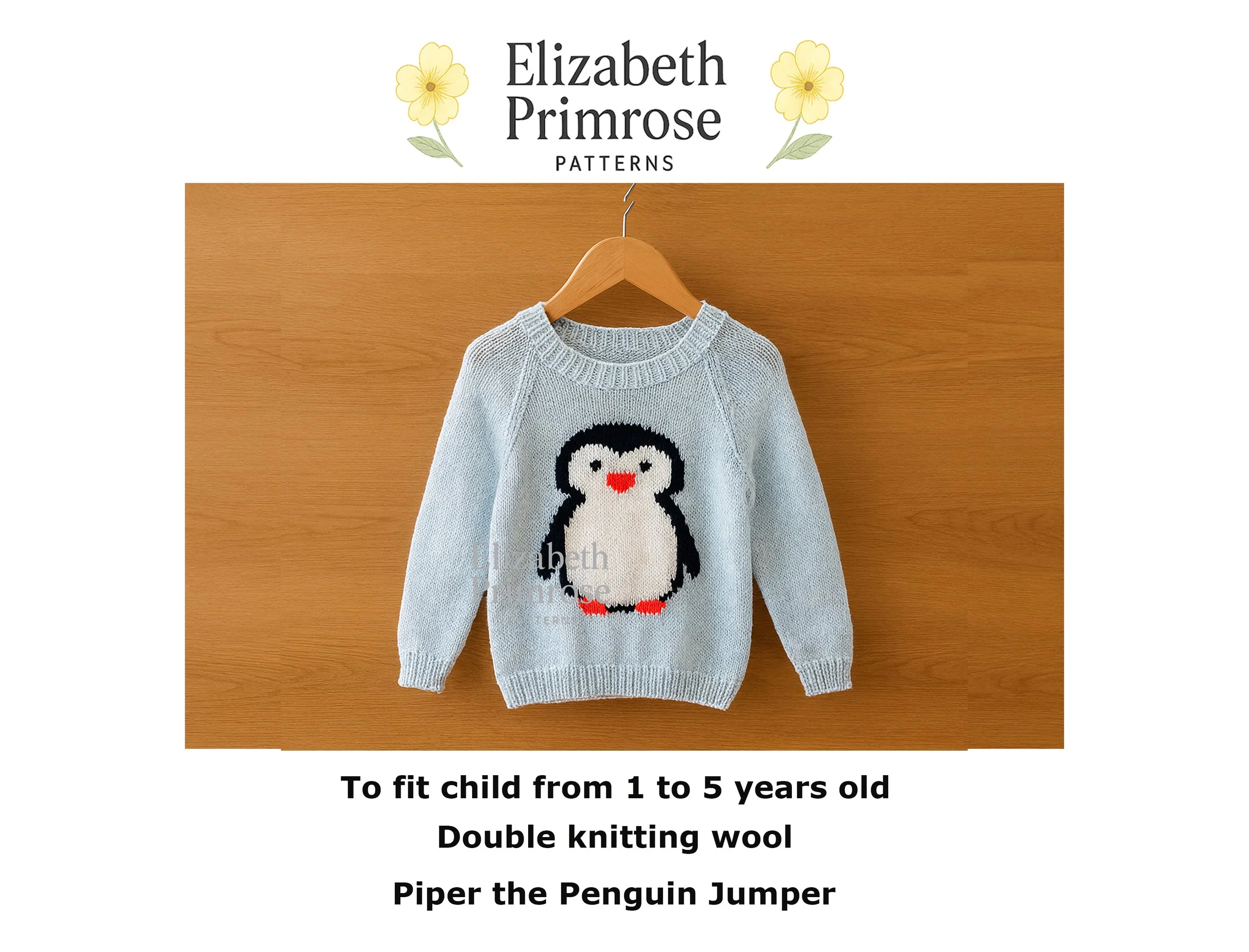 P182 Piper the Penguin Jumper