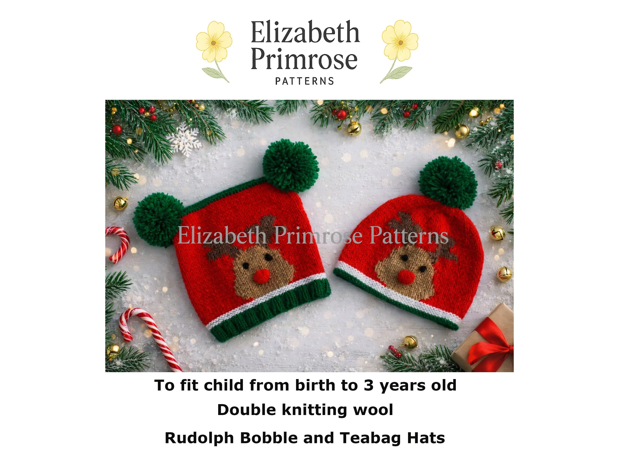 Rudolph the Reindeer Hats P2