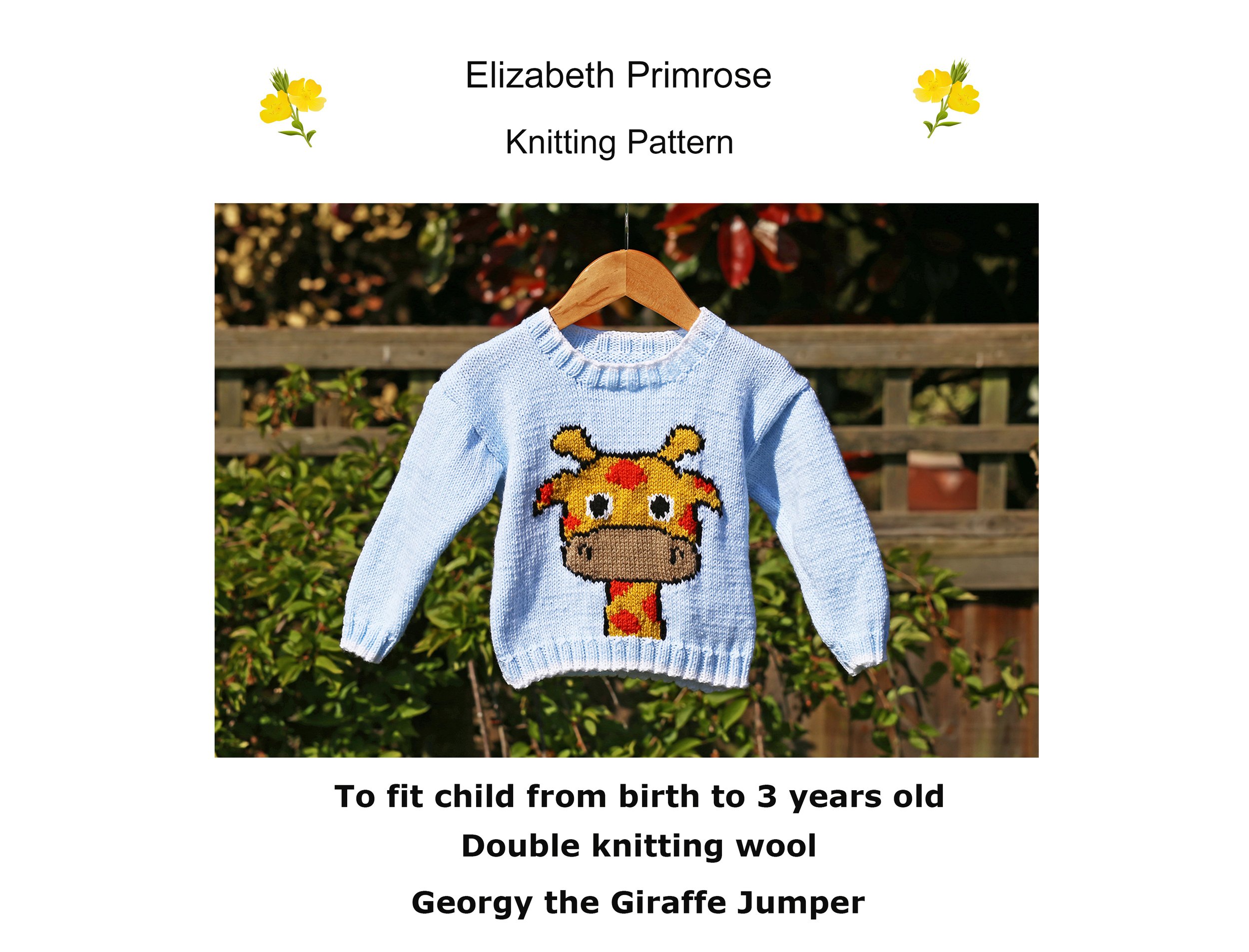 EP Giraffe Children's Jumper Knitting Pattern.jpg
