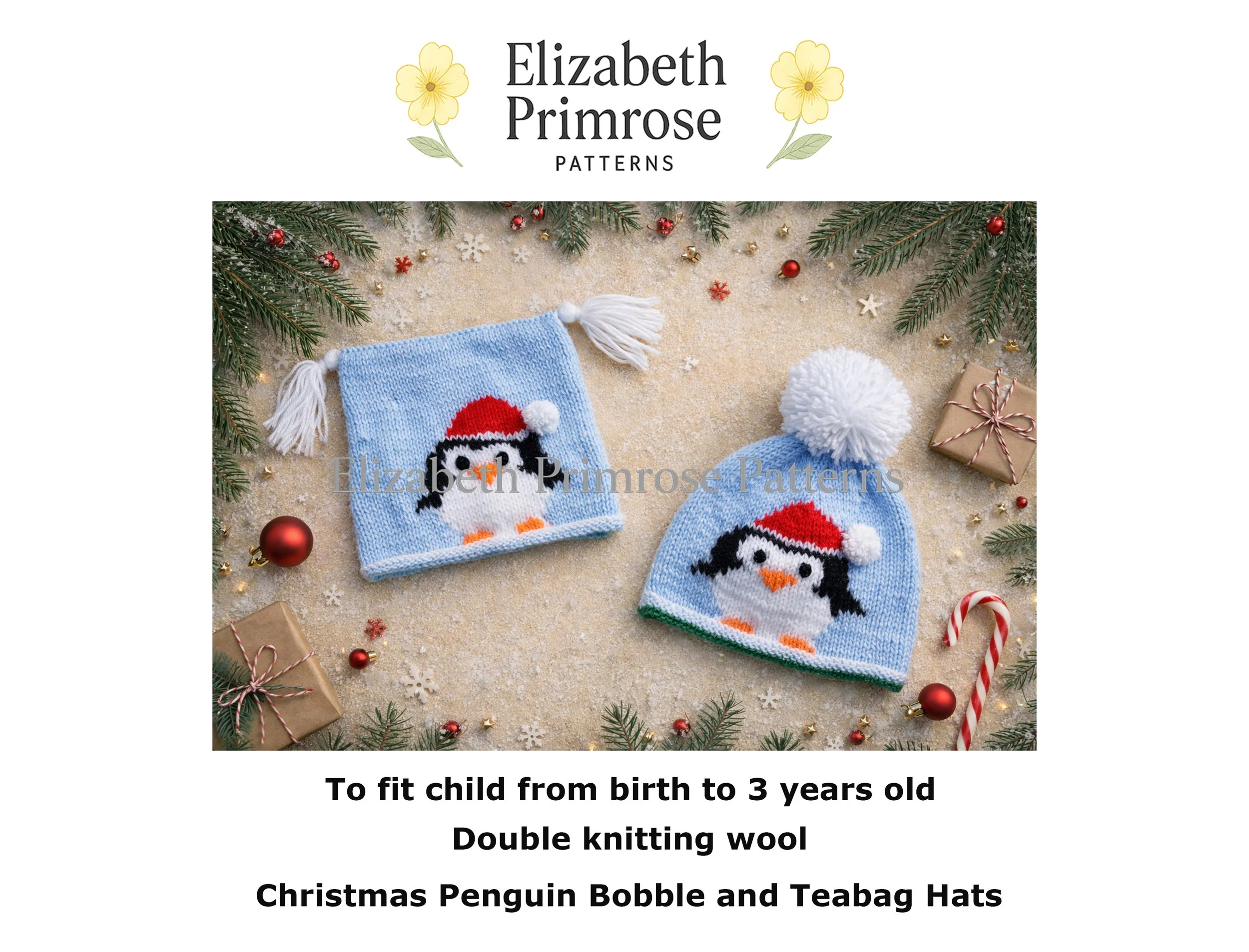 Christmas Penguin Hats P3