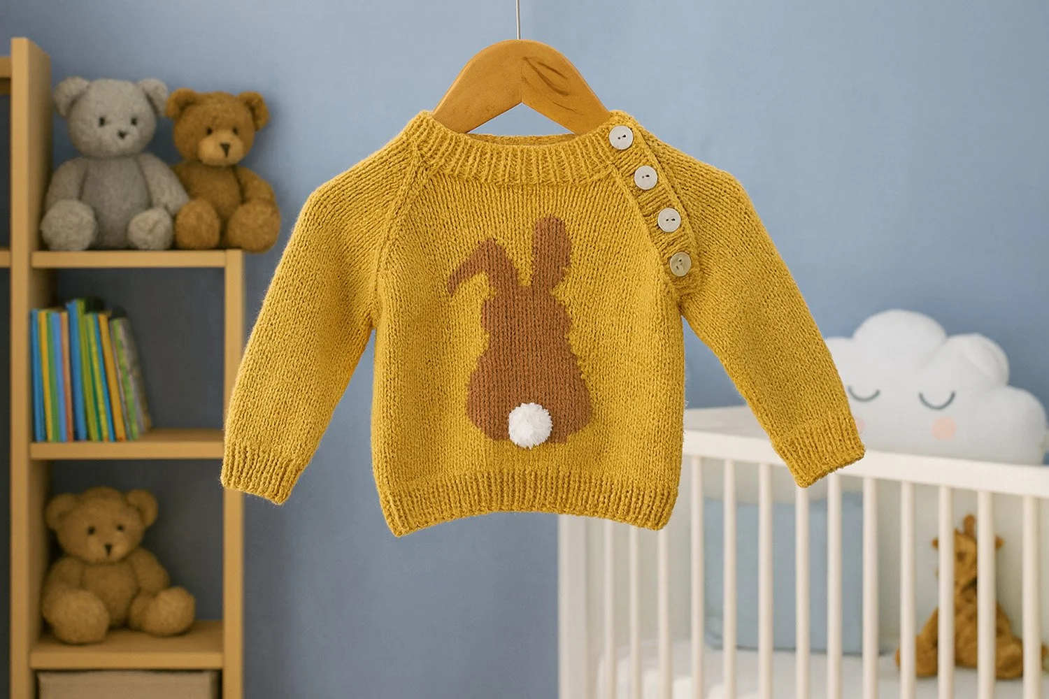 p173 bunny motif DK easter sweater knitting pattern raglan seams by Elizabeth Primrose Patterns.jpg