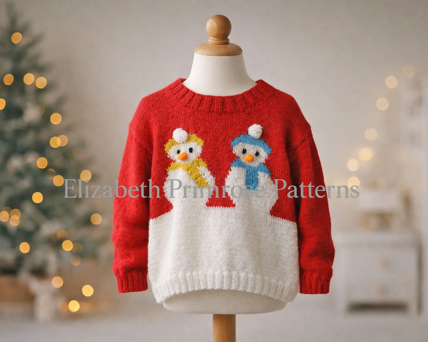 Four Frosty Friends Jumper