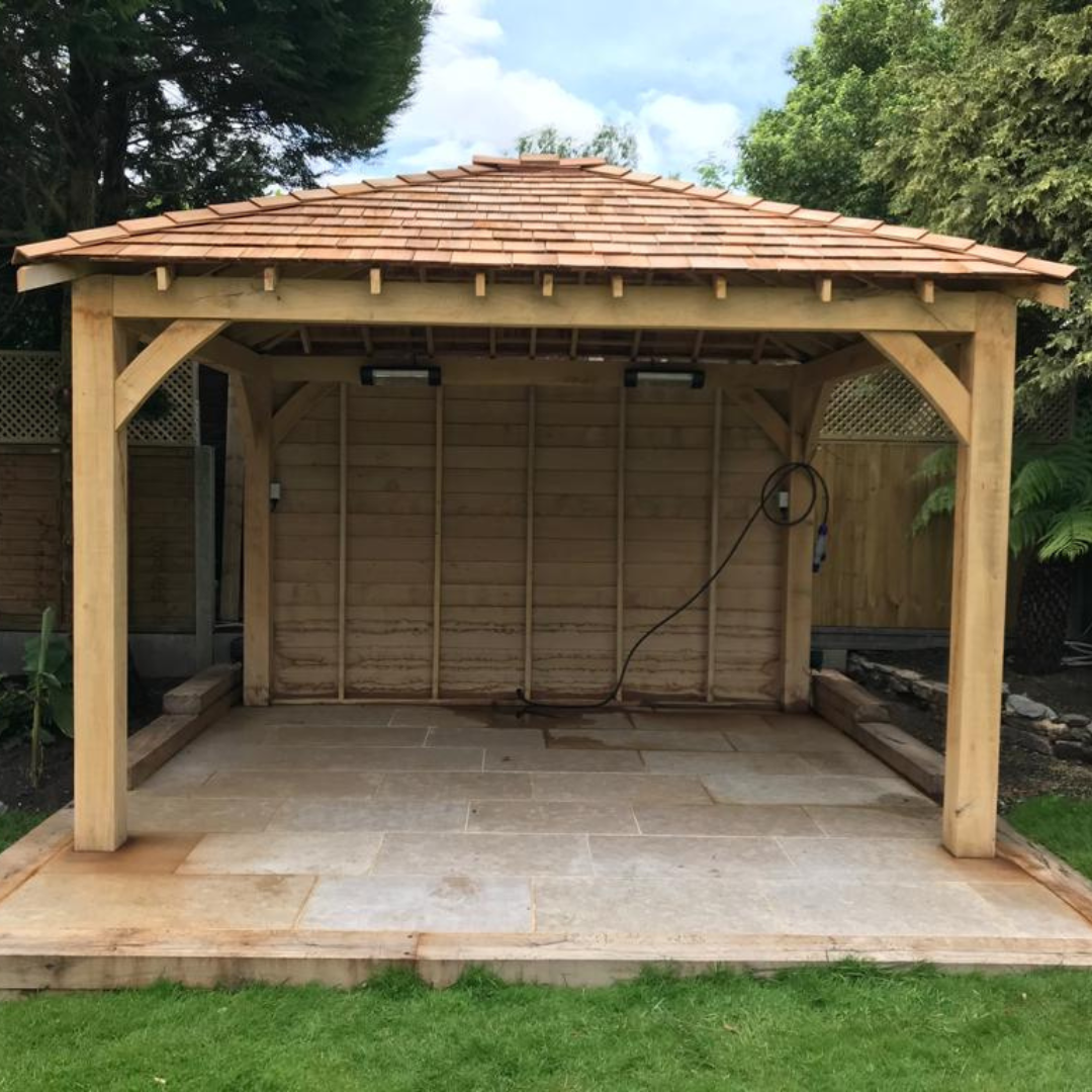 Price List | Standard & Bespoke Range | Oak Frame Gazebos — Shire Oak