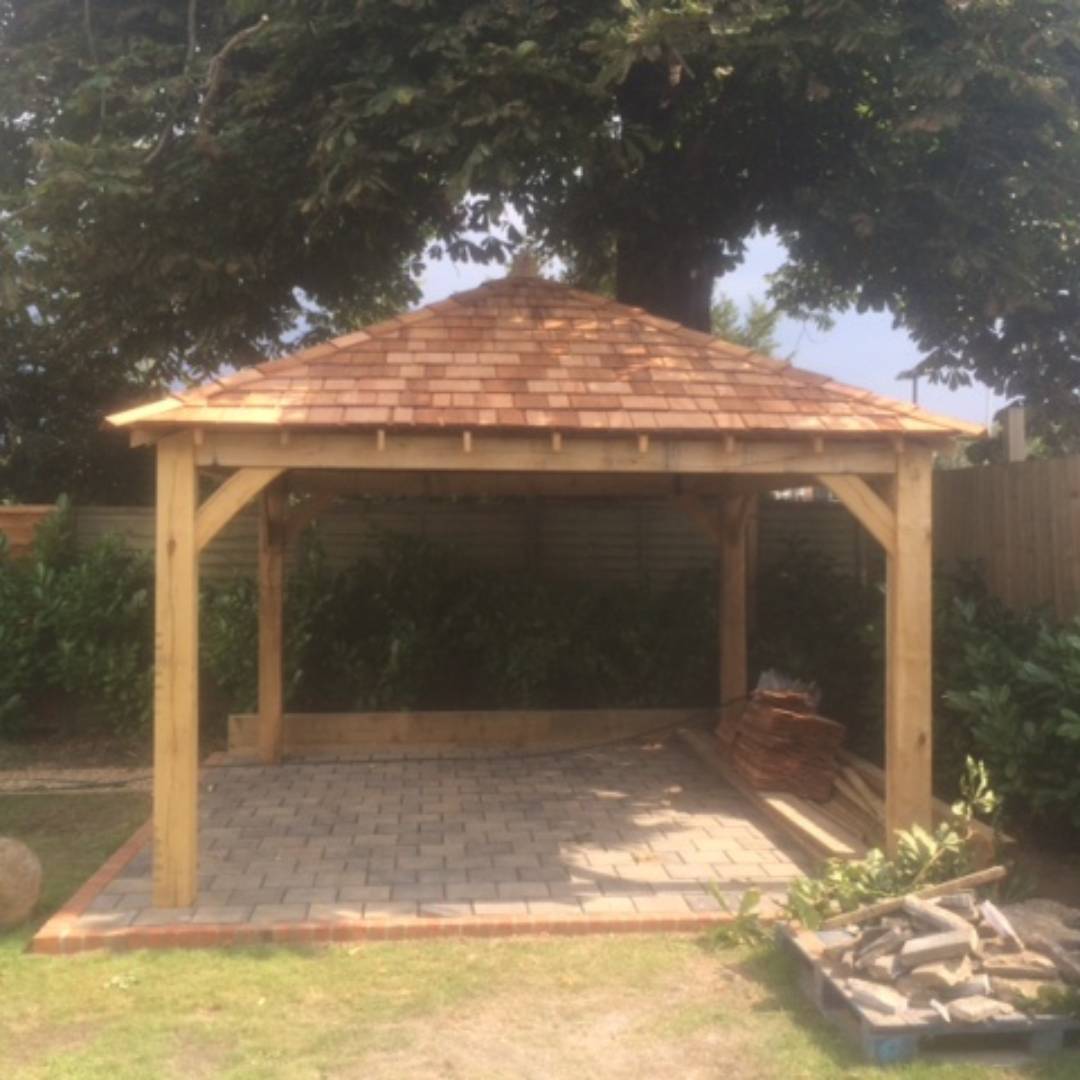 Price List | Standard & Bespoke Range | Oak Frame Gazebos — Shire Oak