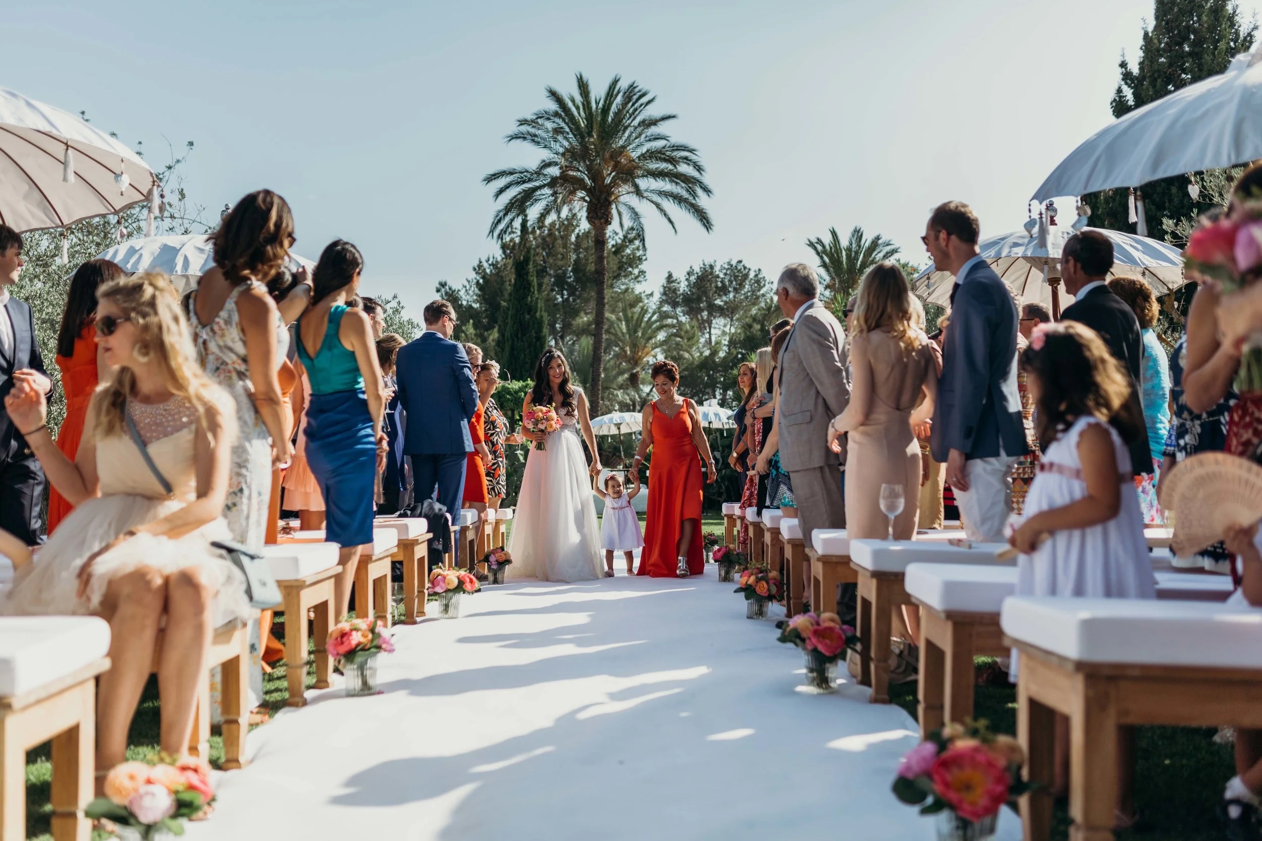 Work - Summer wedding on Ibiza