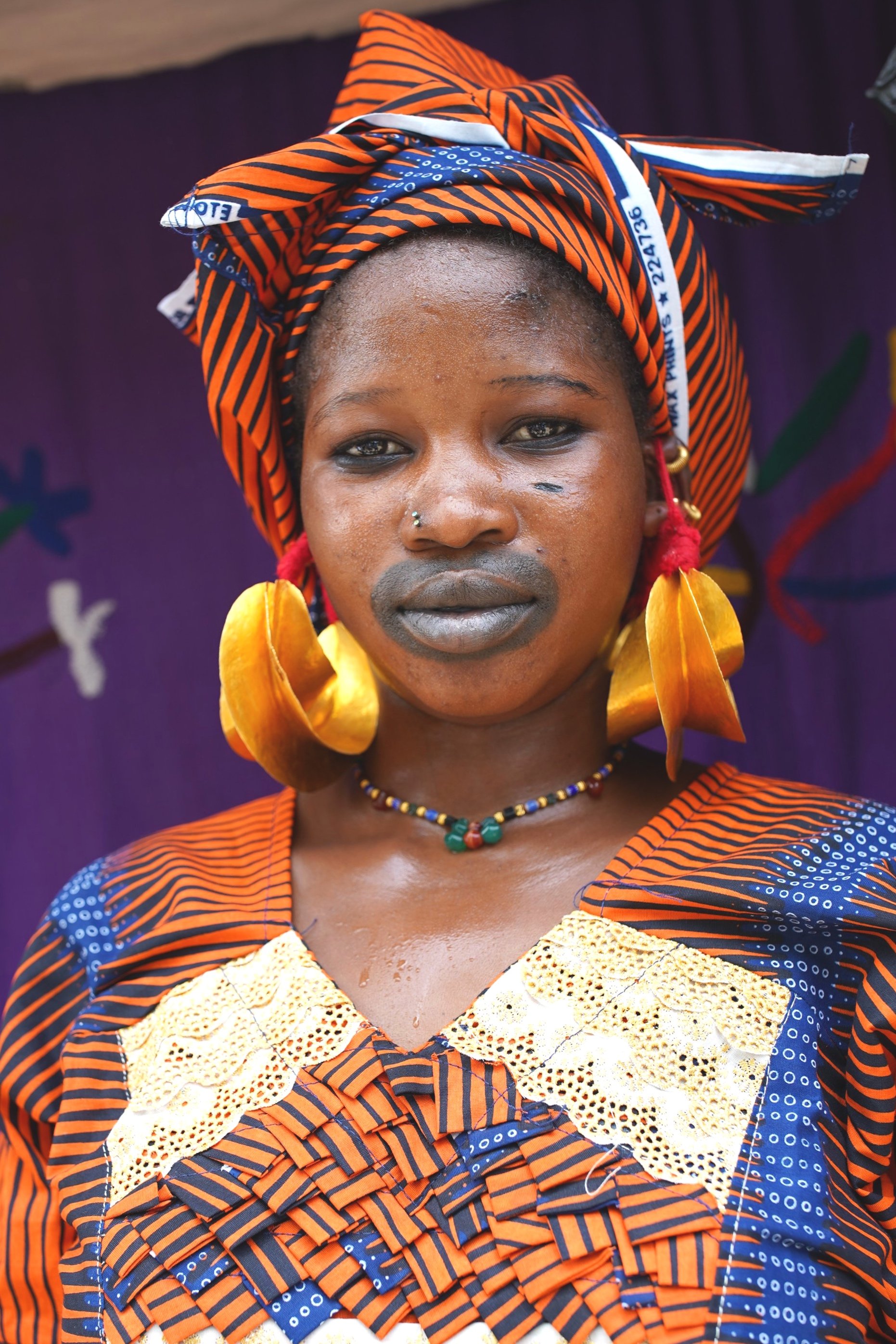 Fulani woman, Mali