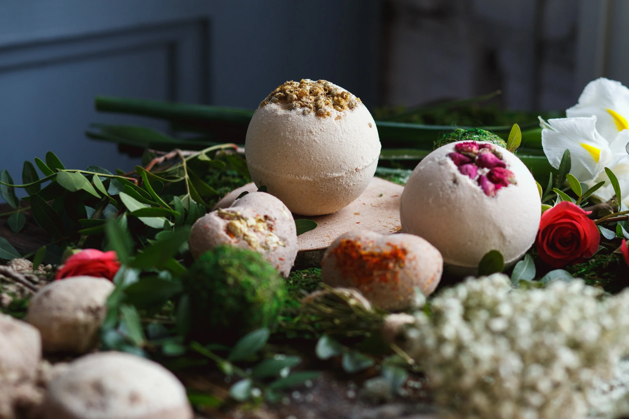 Bombas de baño de Para VENDER con aceites esenciales