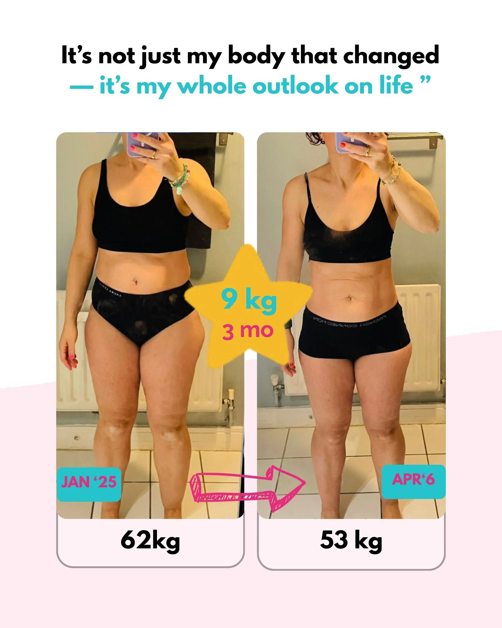 From exhausted, anxious, and constantly running on empty&hellip; to energized, grounded, and confident again &mdash; in just 12 weeks.

How Laura did it.

Laura is a 42-year-old Italian mum of three (13, 9, and 6), living in Ireland. She used to love