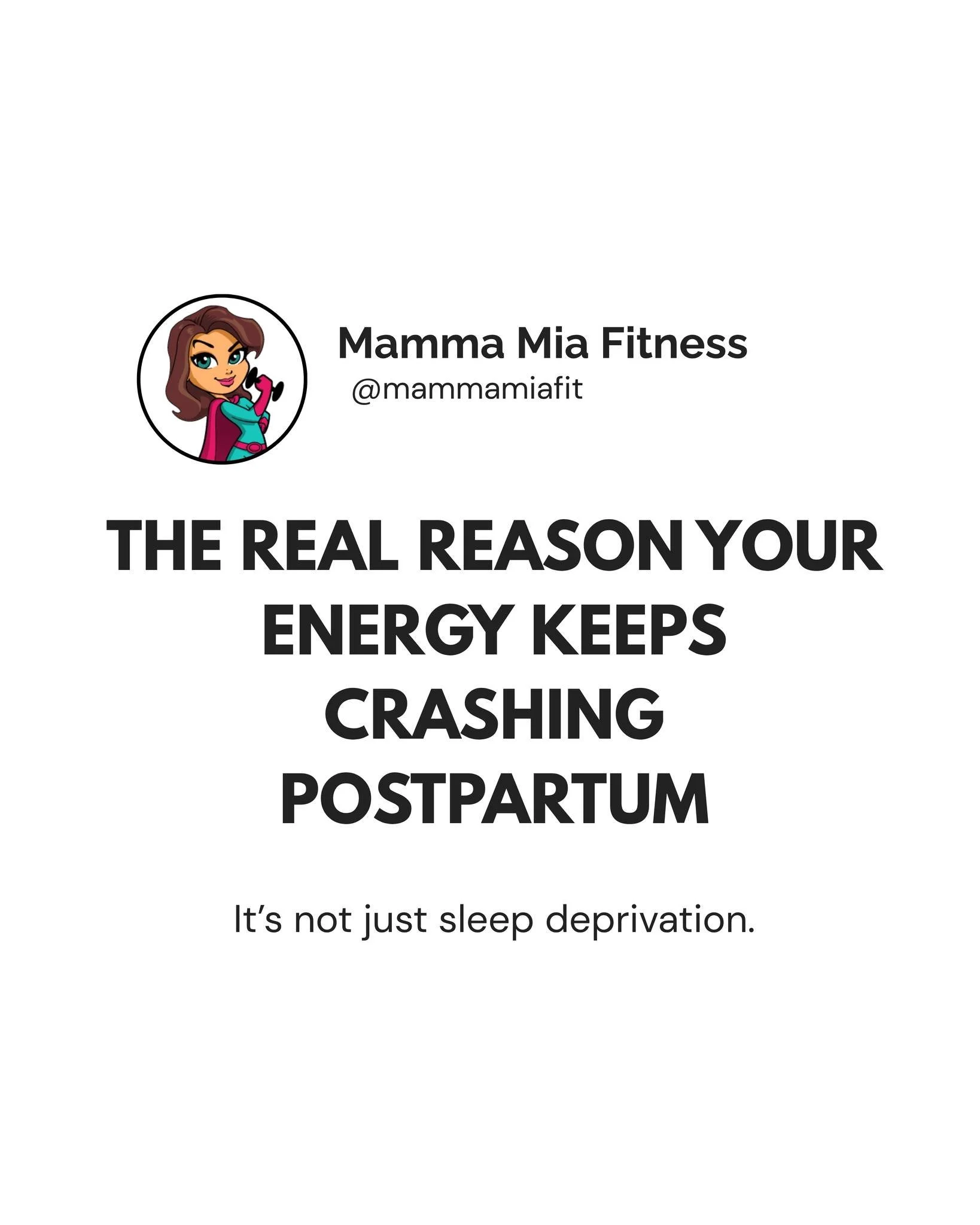 Ever wonder why your energy keeps crashing&mdash;even when you finally get a full night&rsquo;s sleep?
You blame hormones, or think you just need more coffee&hellip; but what if it&rsquo;s not just about rest at all?

Most mums I work with say, &ldqu