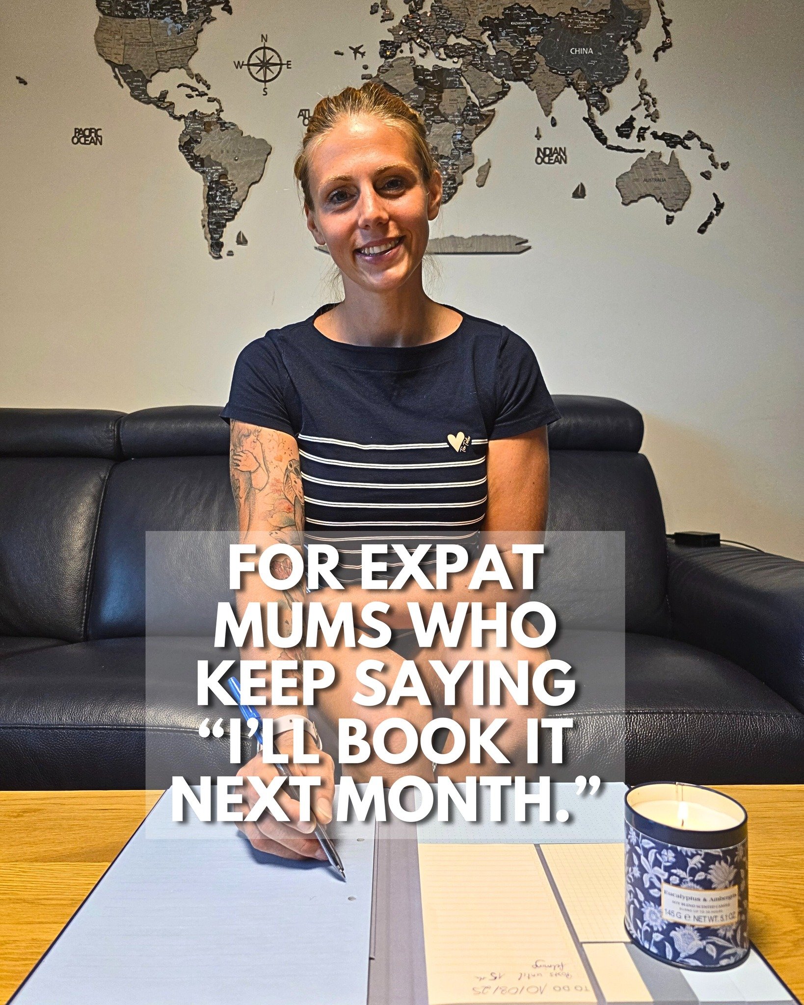 If you keep saying &ldquo;I&rsquo;ll book it next month,&rdquo; this is for you.

I know how easy it is to delay appointments when you&rsquo;re tired, postpartum, living in another country, and constantly putting yourself last.

So I created a free A