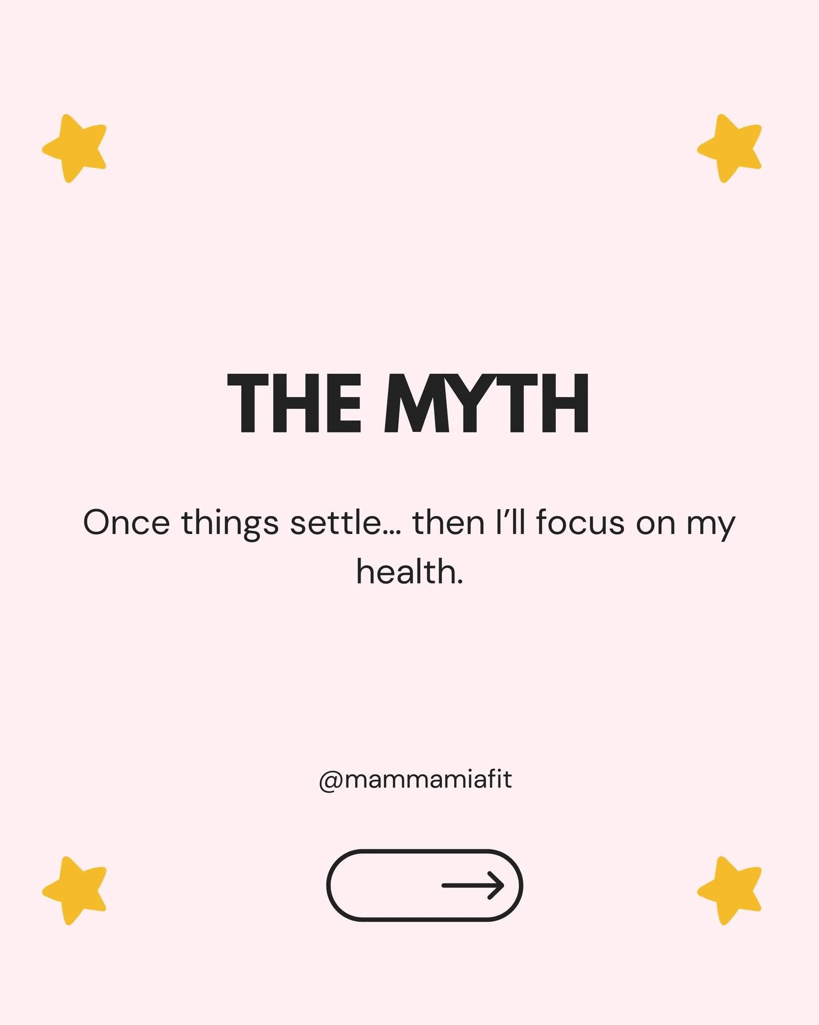 I want to gently challenge something I hear from mums every single week.

&ldquo;I&rsquo;ll deal with it when life calms down.&rdquo;

When the baby sleeps better.
When work is less intense.
When you finally feel caught up.

So your health gets postp