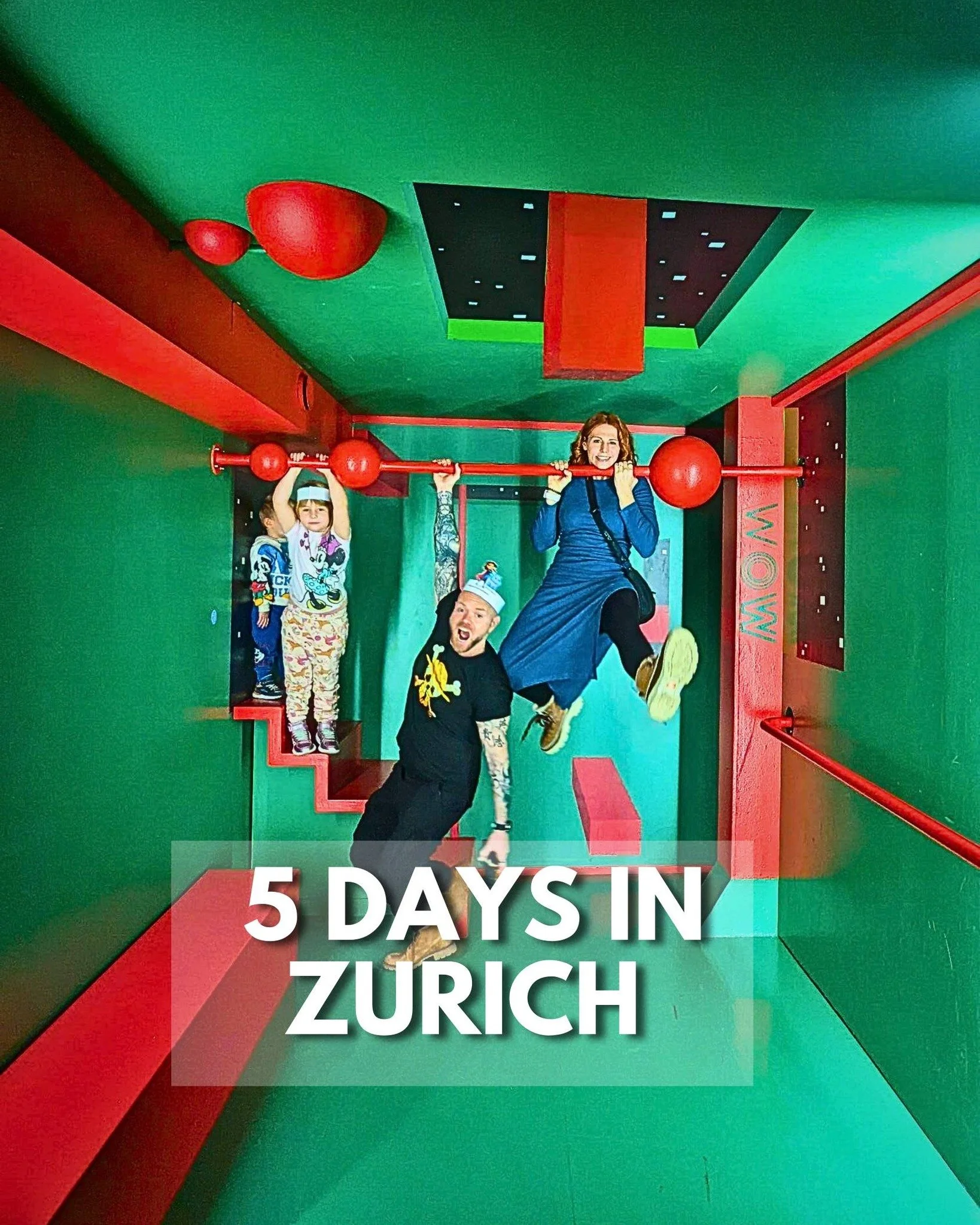 Zurich round two 🇨🇭

This time the trip was a mix of holiday and work. The kids were off school anyway, and it was winter holiday in Switzerland too, so a lot of places felt quieter (and some were closed because families were away). Still, we manag