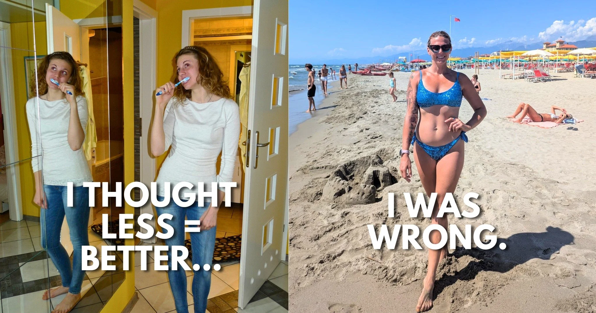 You think discipline means eating less&hellip; but for me, it became control and burnout.

You think discipline means eating less&hellip; but no one tells you what that can turn into.

I used to believe that the less I ate, the stronger I was. More d