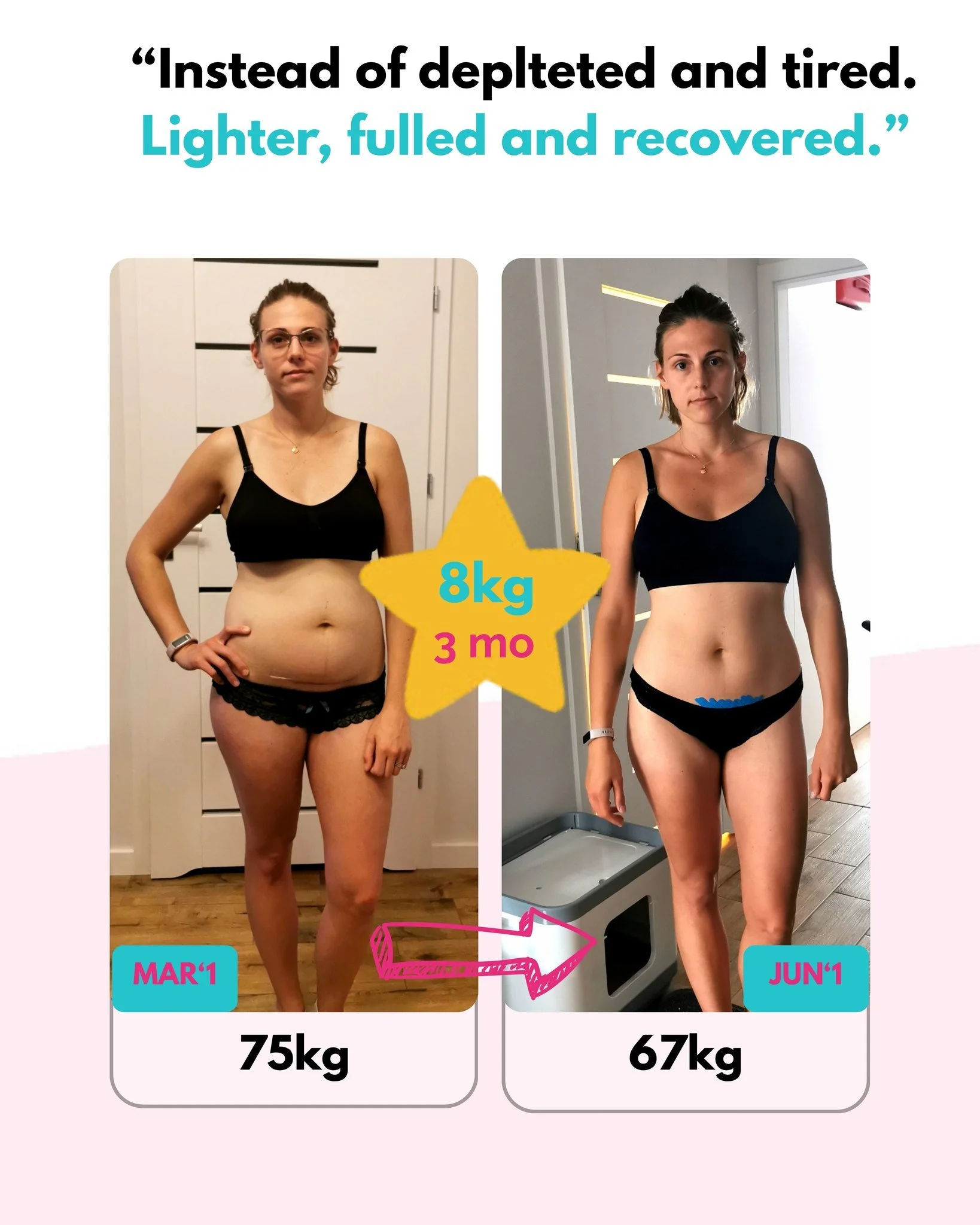 You think your body is the problem&hellip; but it&rsquo;s actually been trying to protect you this whole time.

I remember standing in my kitchen, 4 months postpartum, trying to eat less than ever&hellip; and somehow having an appetite that I couldn'