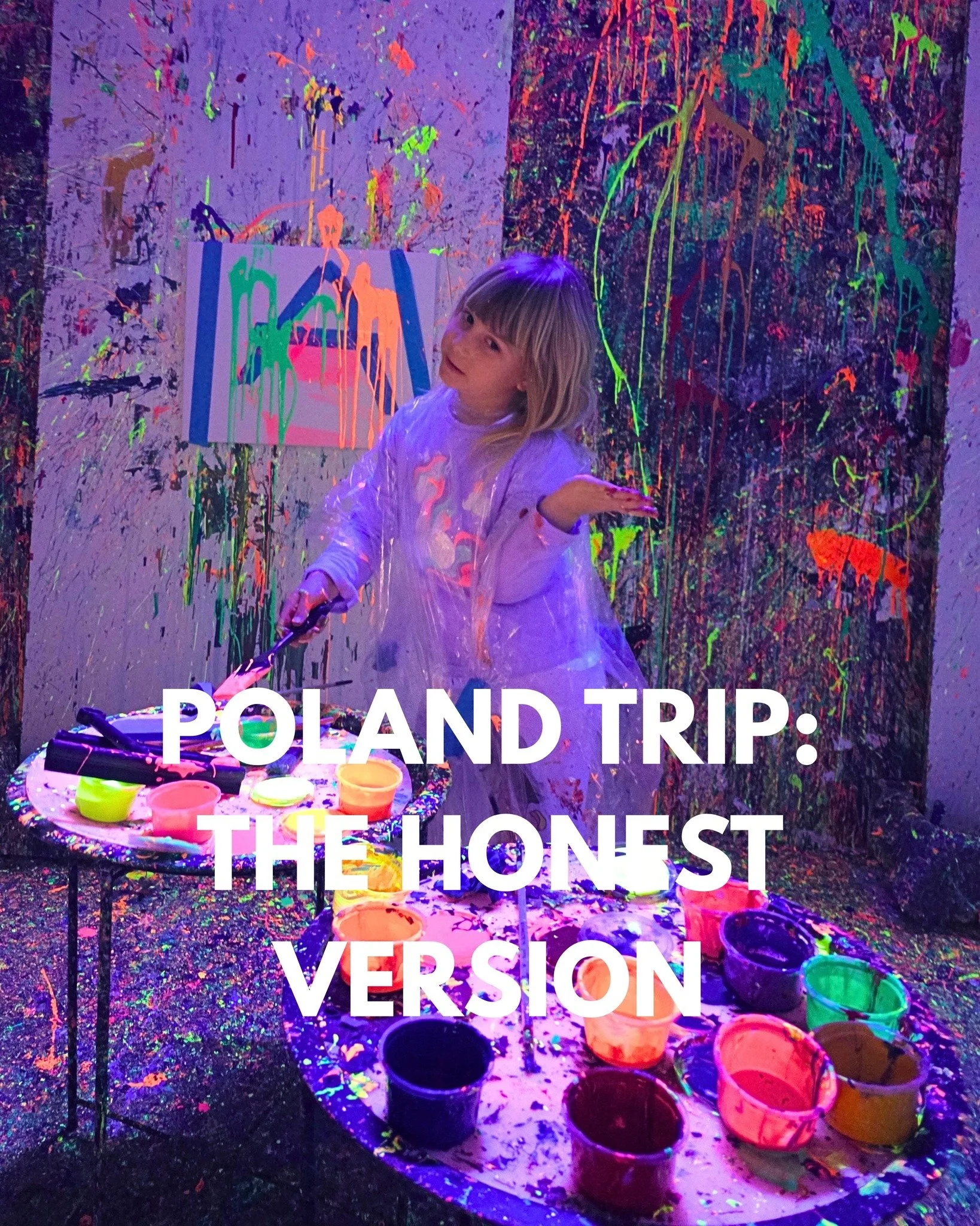 Traveling with kids, visiting family, staying in a hotel&hellip; it sounds like a holiday.

In reality?
It&rsquo;s a mix of chaos, logistics, emotions, food everywhere, and trying not to completely lose your routine.

We spent two weeks in Poland &md