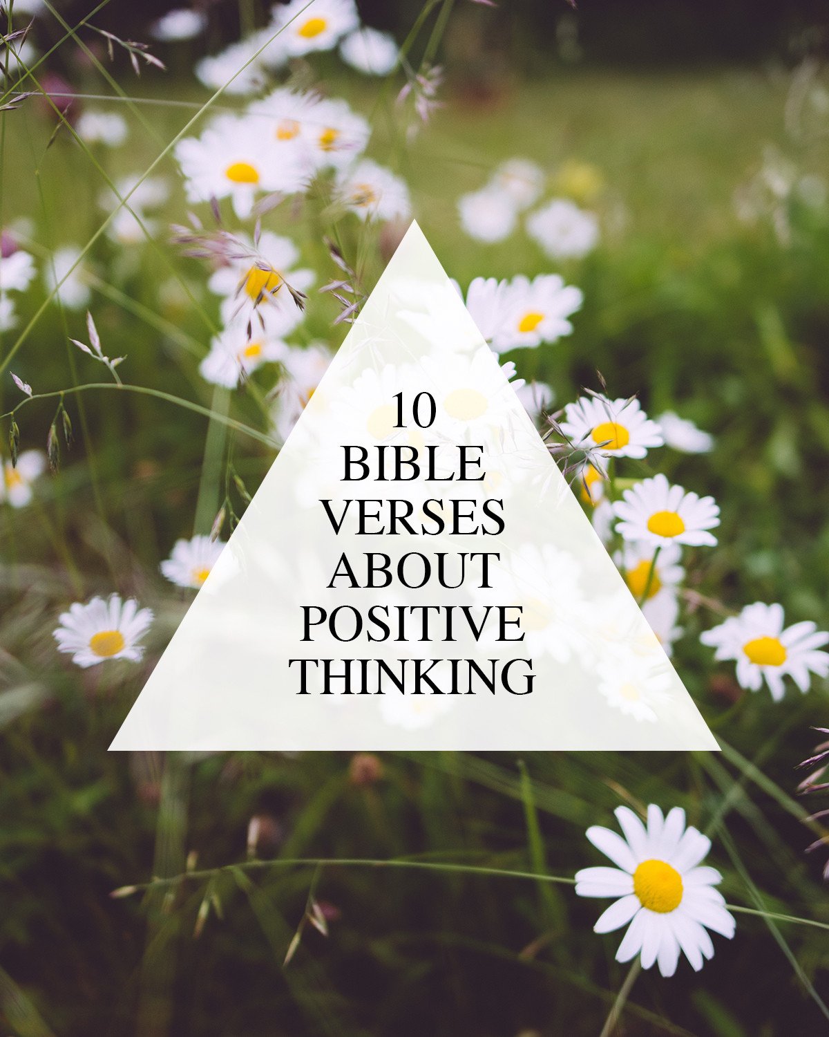 10 Verses About Positive Thinking Walk In Love