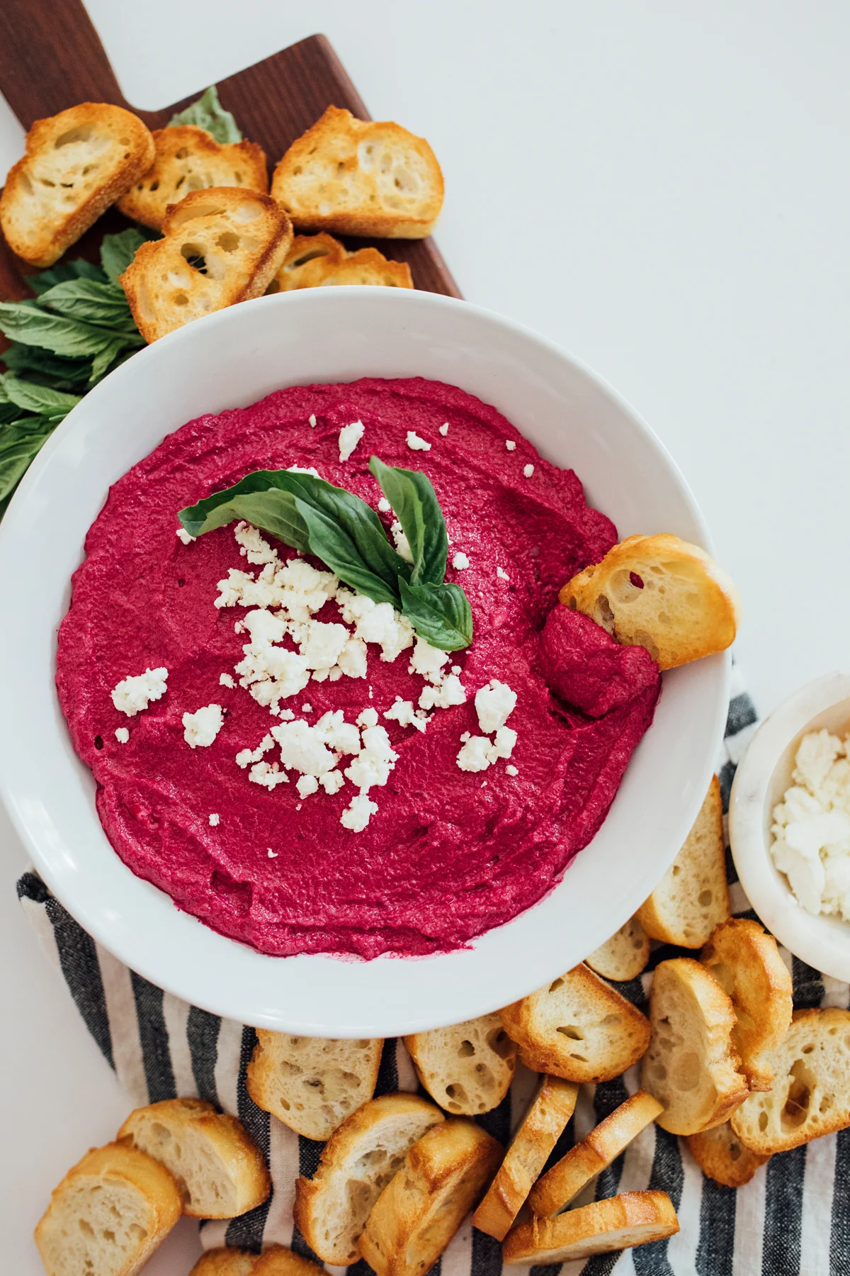 Roasted Beet &amp; Honey Goat Cheese Dip