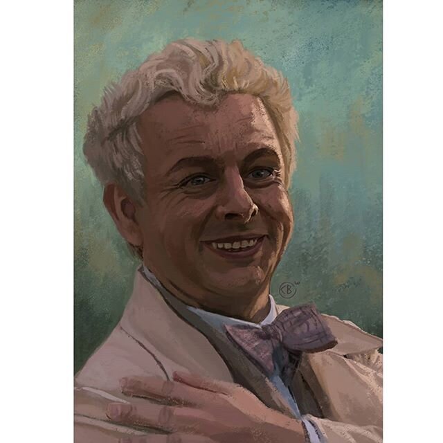 Another 5 hour ish portrait. I was doing so well timing it then stopped for lunch and forgot to restart the timer... One day I will time them properly one day.... Anyway hoping to do one 5 - 6 hour portrait a week. .
.
.
#goodomens #aziraphale #micha