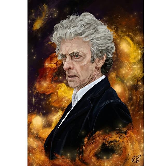 Feeling so productive this year. So far my new years resolution of painting one portrait a week is going really well. Had a little hiccup with one that took a bit longer but back on track now.  Lets see if i can keep it up! .
.
.
#drwho #doctorwho #t