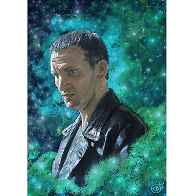 I actually finished this on monday but have been super busy with tidying my house for a house inspection.  Taking a few mins out my break at work to post. .
.
.
#doctorwho #9thdoctor #christopereccleston #artist #artistsoninstagram #art #portrait #pa