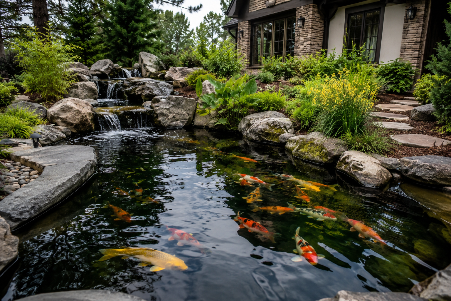 How Landscaping Around Your Pond Makes All the Difference