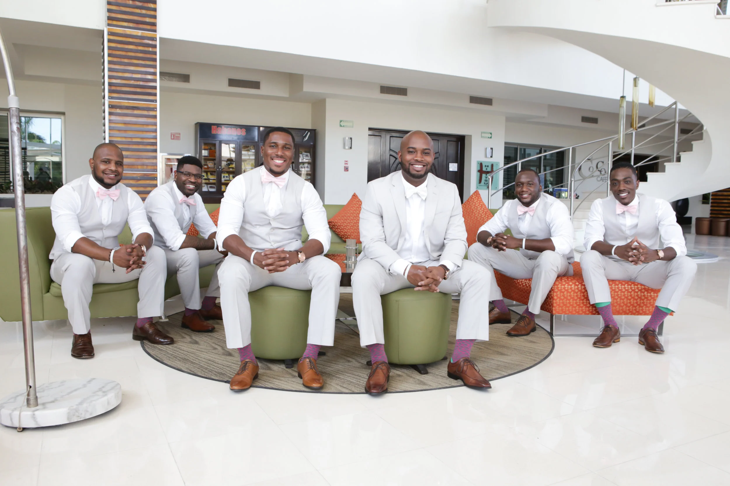 Jackson Wedding, Groomsmen