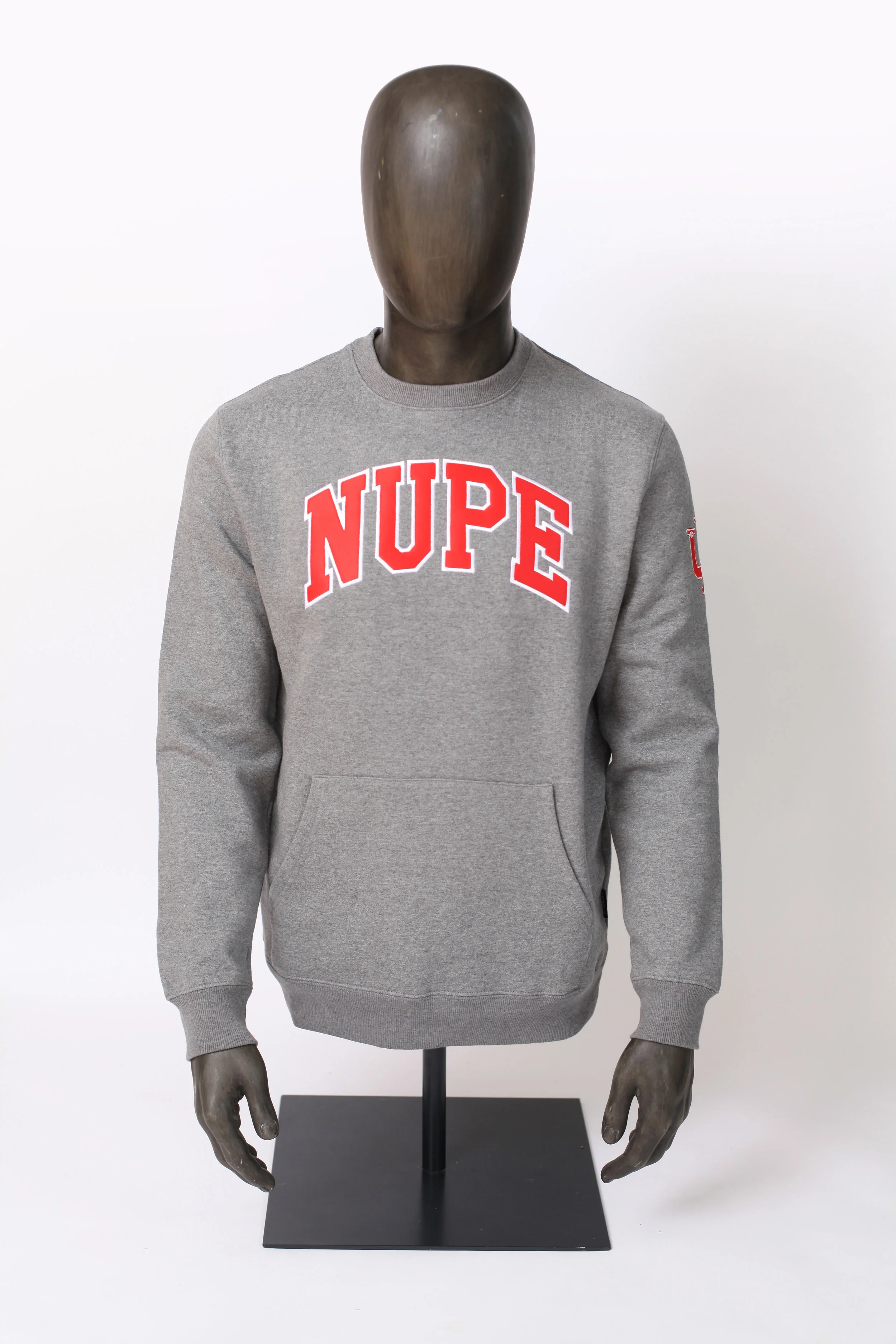 Gray Sweatshirt with "Nupe"