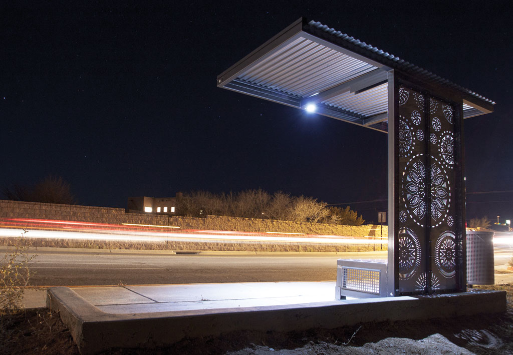 Santa Fe trails Bus Shelter