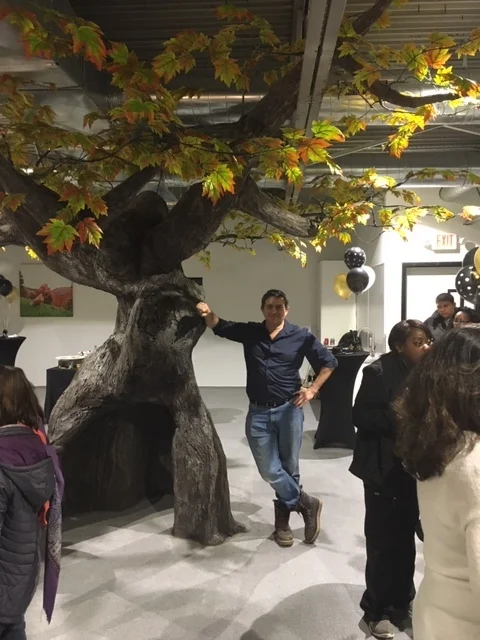 Spot On Veterinary- Concrete Tree