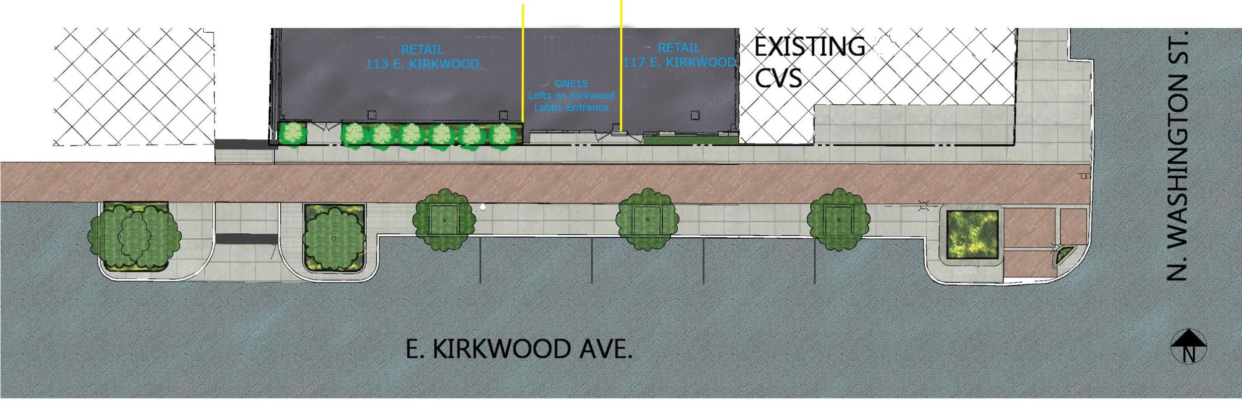 Pedestrian Friendly Streetscape